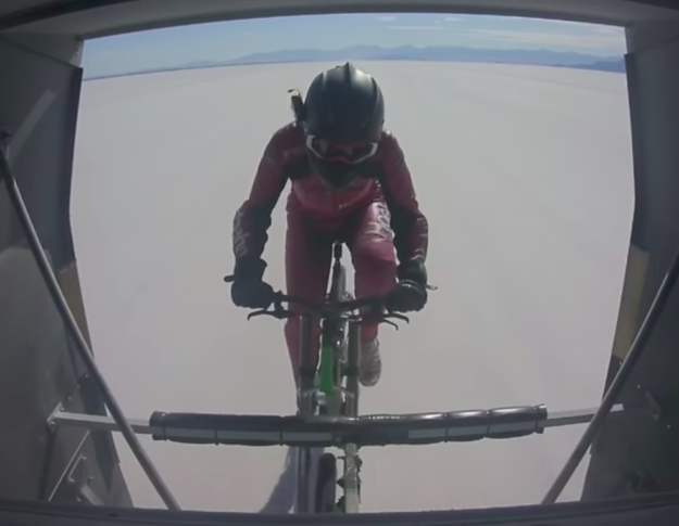 World Cycling Record holder Denise Mueller