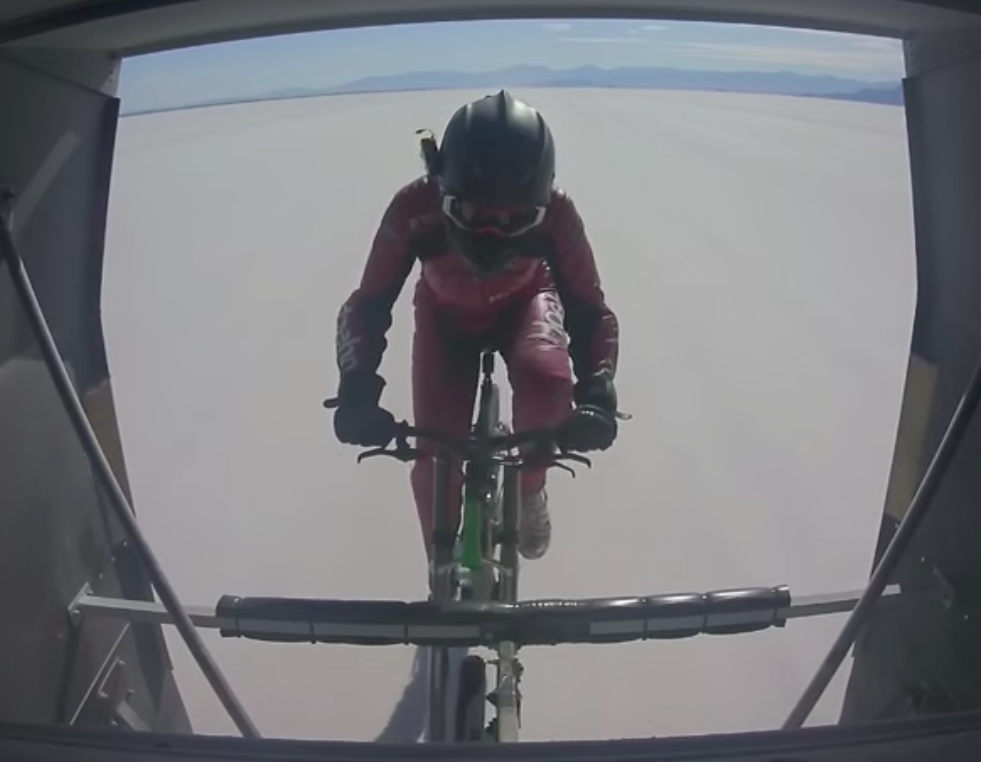 World Cycling Record holder Denise Mueller